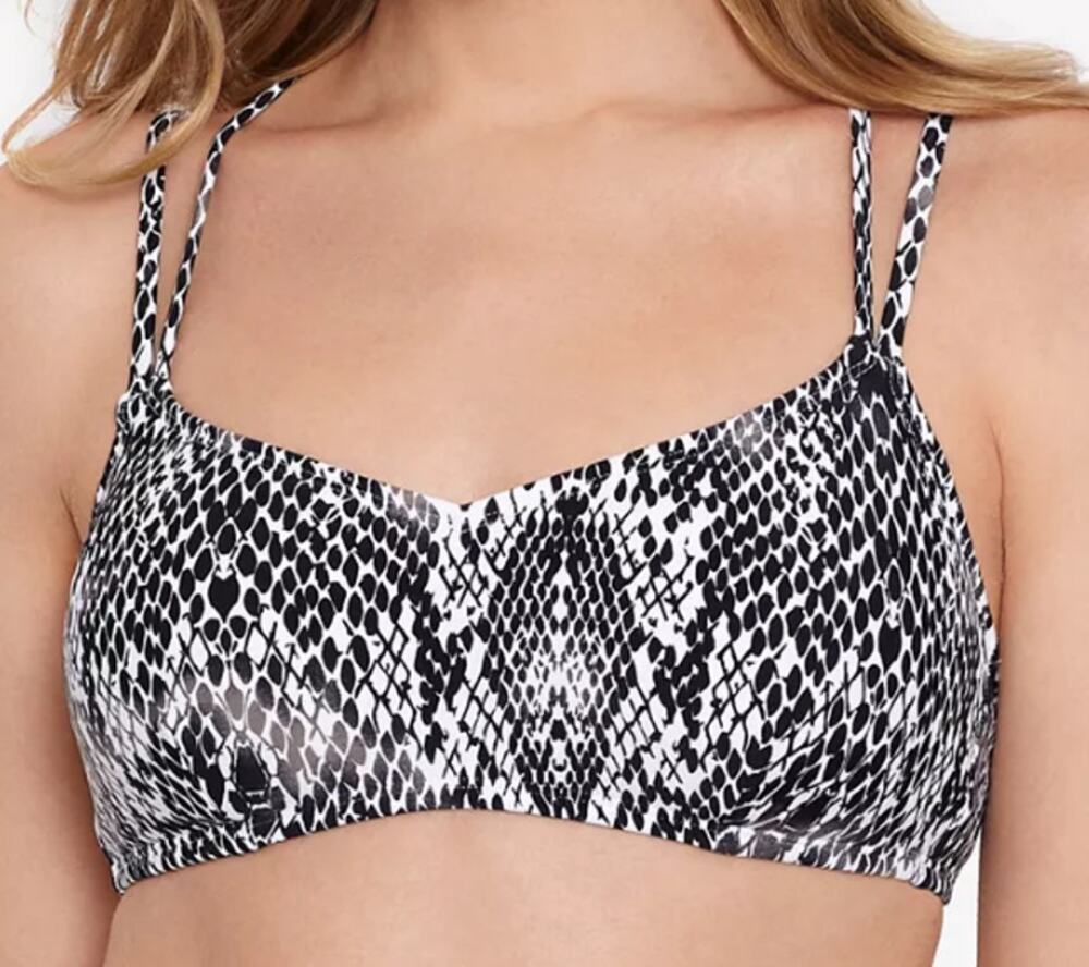 Salt + Cove Juniors' Simple Scale Strappy Bralette Bikini Top, NWT, Medium